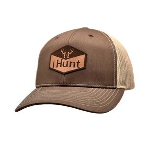 I Hunt Leather Patch