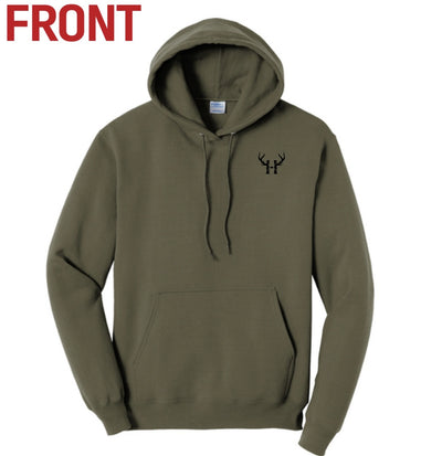 Sport-Tek Poly Fleece Hoodie Elk