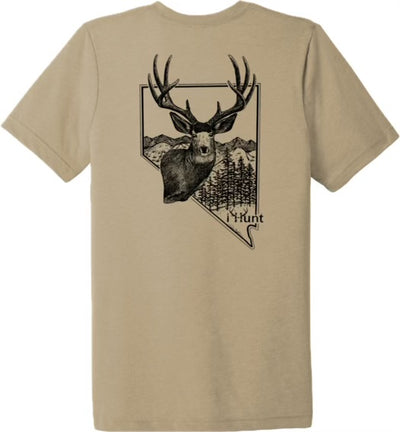 Short Sleeve Nevada Wildlife Image