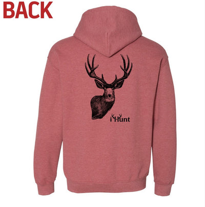 Sport-Tek Poly Fleece Hoodie Mule Deer