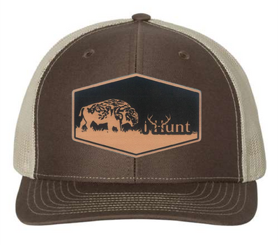 Richardson, Wildlife Leather Patch Hat