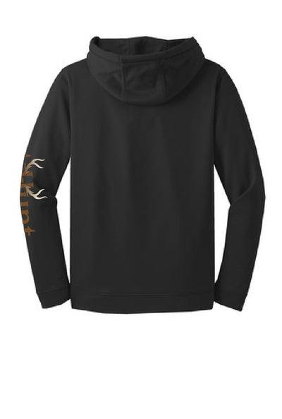 Sport-Wick Fleece IconIc H I-Hunt Hoodie With full I-Hunt Logo on Sleeve