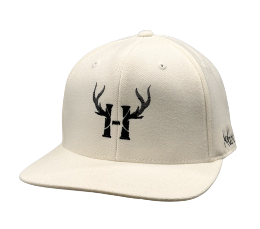 Flexfit Premium Flat Bill,  Iconic H I Hunt Logo