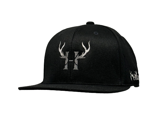 Flexfit Premium Flat Bill,  Iconic H I Hunt Logo