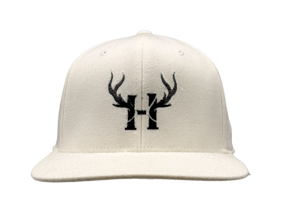 Flexfit Premium Flat Bill,  Iconic H I Hunt Logo